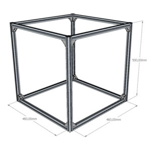 CUBE FC500 Frame Complete Aluminium Profielen
