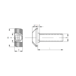 T-Slot Bout Maatvoering